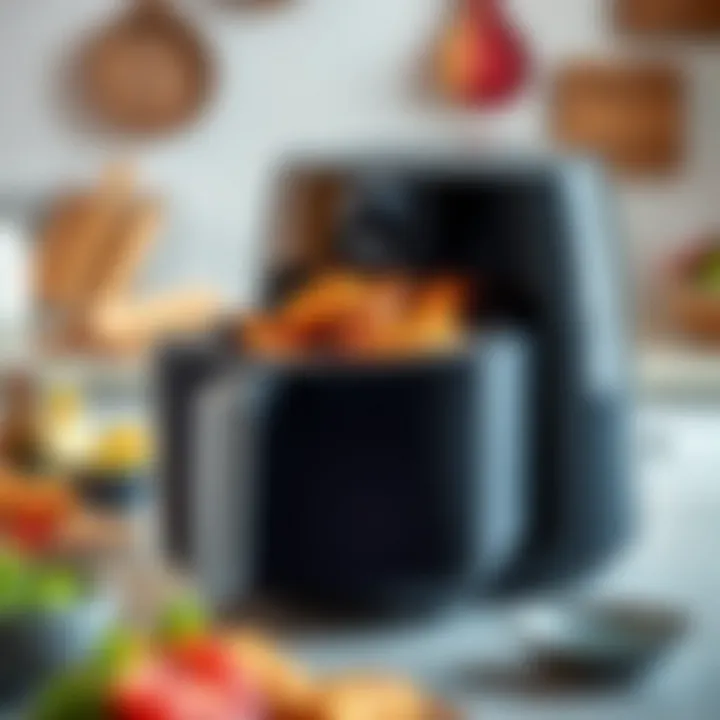 Elegant Tefal Airfryer XL showcasing its design and features