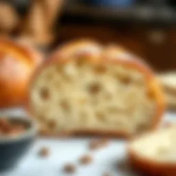 Freshly baked bread from Tefal machine