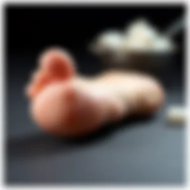 Illustration of callus formation on heel