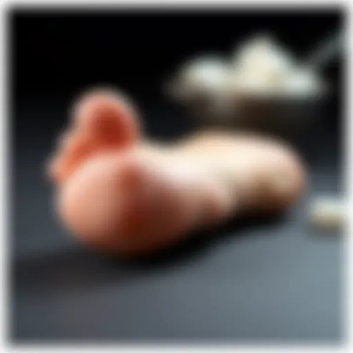 Illustration of callus formation on heel