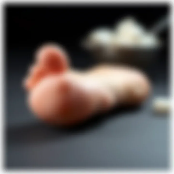 Illustration of callus formation on heel