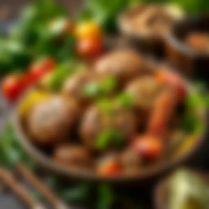 Traditional Ingredients in Çiğ Köfte Healthy ingredients used in traditional raw meat dish