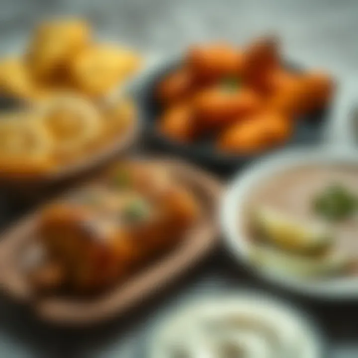 Delicious Turkish dishes for iftar