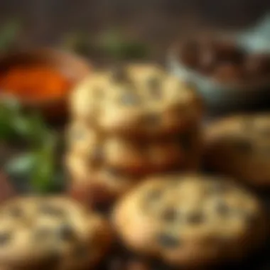 Savory cookies with unique herbs and spices