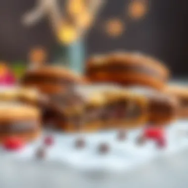 Artisan crafted biscuits showcasing traditional flavors