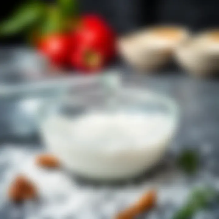 Warm salt water solution for gargling