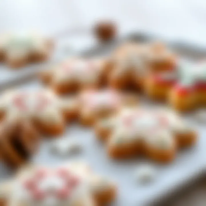 Creative modern designs for festive cookies